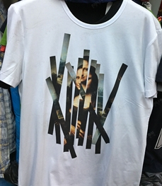 市场上装-T恤-（实拍）时尚男装t恤