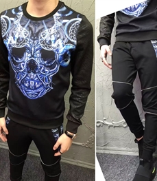 市场上装-套装-休闲男装套装