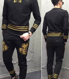 市场上装-套装-休闲男装套装