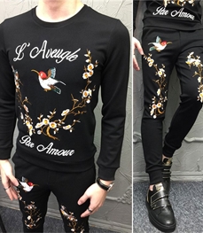 市场上装-套装-休闲男装套装