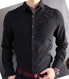 市场上装-衬衫-时尚男装衬衫