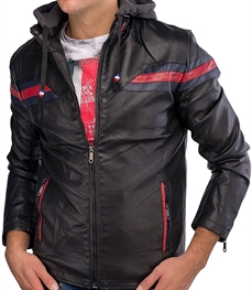 市场上装-皮衣-时尚男装皮衣