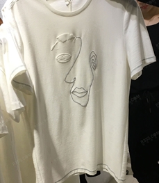 市场上装-T恤-（实拍）休闲男装t恤