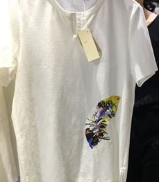 市场上装-T恤-（实拍）休闲男装t恤