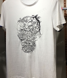 市场上装-T恤-（实拍）时尚男装t恤