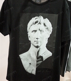 市场上装-T恤-（实拍）休闲男装t恤