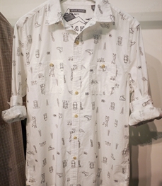 市场上装-衬衫-（实拍）休闲男装衬衫