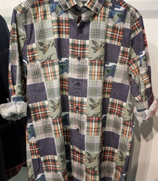 市场上装-衬衫-（实拍）休闲男装衬衫