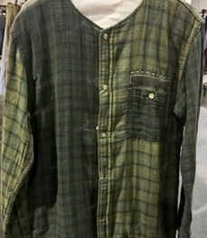 市场上装-衬衫-（实拍）休闲男装衬衫