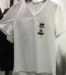 市场上装-T恤-（实拍）休闲男装t恤