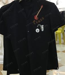 市场上装-T恤-（实拍）时尚男装t恤