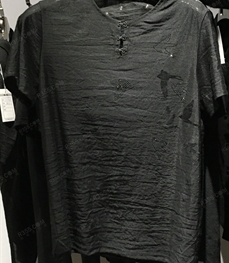 市场上装-T恤-（实拍）休闲男装t恤