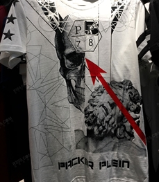 市场上装-T恤-（实拍）时尚男装t恤