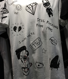 市场上装-T恤-（实拍）时尚男装t恤