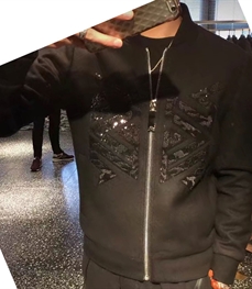 市场上装-夹克-时尚男装夹克