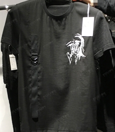 市场上装-T恤-（实拍）休闲男装t恤