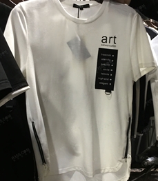 市场上装-T恤-（实拍）休闲男装t恤