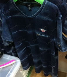 市场上装-T恤-（实拍）时尚男装t恤