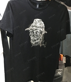 市场上装-T恤-（实拍）休闲男装t恤