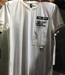 市场上装-T恤-（实拍）休闲男装t恤