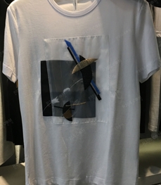 市场上装-T恤-（实拍）时尚男装t恤