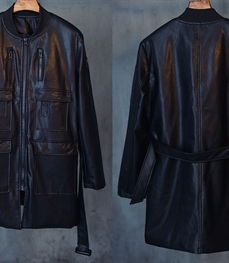 市场上装-皮衣-休闲男装皮衣