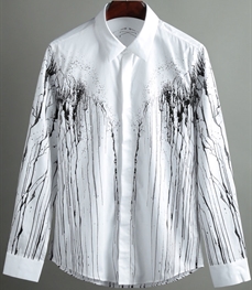 市场上装-衬衫-时尚男装衬衫