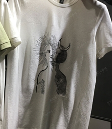 市场上装-T恤-（实拍）时尚男装t恤