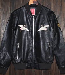 市场上装-皮衣-休闲男装皮衣