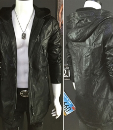 市场上装-皮衣-时尚男装皮衣