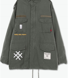 市场上装-中长外套-休闲男装中长外套