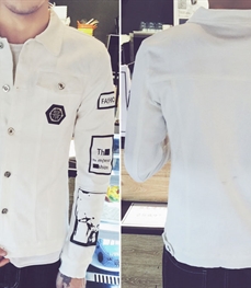 市场上装-夹克-时尚男装夹克