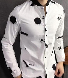 市场上装-衬衫-时尚男装衬衫