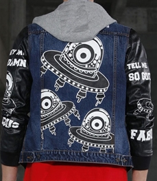 市场上装-夹克-时尚男装夹克