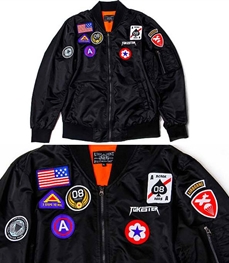 市场上装-夹克-休闲男装夹克