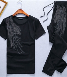 市场上装-套装-休闲男装套装