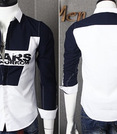 市场上装-衬衫-时尚男装衬衫