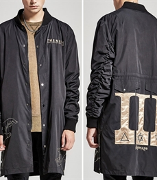 市场上装-中长外套-时尚男装中长外套