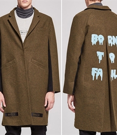 市场上装-中长外套-时尚男装中长外套