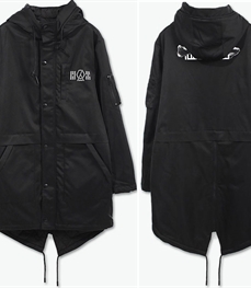 市场上装-中长外套-休闲男装中长外套