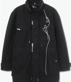 市场上装-中长外套-休闲男装中长外套