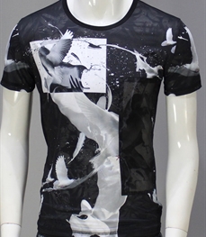 市场上装-T恤-时尚男装t恤