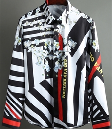 市场上装-衬衫-时尚男装衬衫