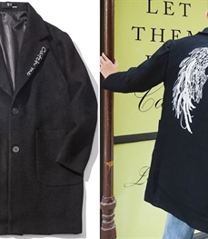 市场上装-中长外套-时尚男装中长外套