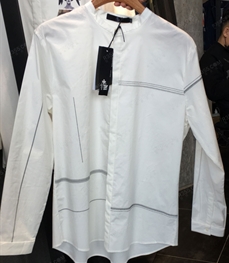 市场上装-衬衫-（实拍）休闲男装衬衫