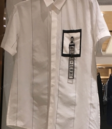 市场上装-衬衫-（实拍）休闲男装衬衫