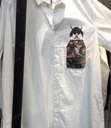 市场上装-衬衫-（实拍）时尚男装衬衫