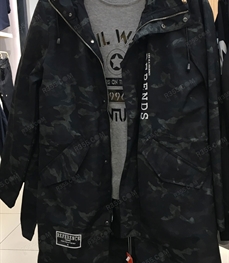 市场上装-中长外套-（实拍）时尚男装中长外套