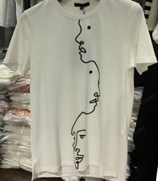 市场上装-T恤-（实拍）时尚男装t恤