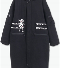 市场上装-中长外套-休闲男装中长外套